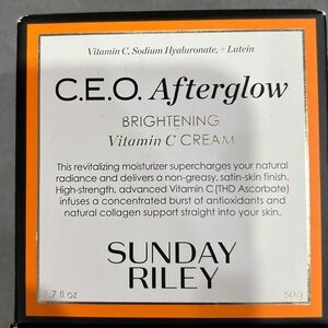 Sunday Riley CEO Afterglow Brightening Vitamin C Cream 1.7 fl. oz.